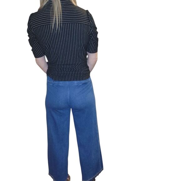 Lysse Blue Wide-Leg Jeans - Picture 2 of 4